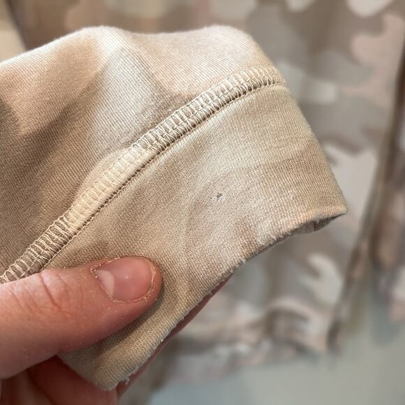 Stella and Dot Neutral Camo Zip Sweater | Small - Picture 5 of 8